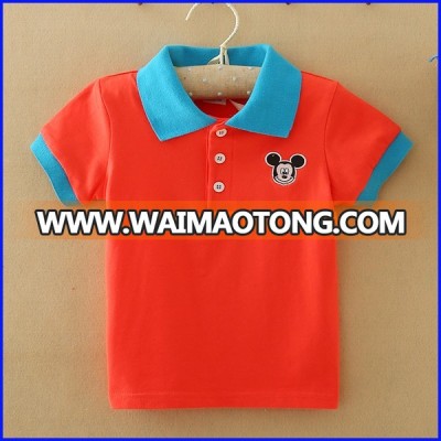 2016 Nanchang factory 100% polo hip hop brand t-shirt for kid