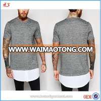 Shopping Online Super Longline T Shirt Custom By China Clothing Manufacturer