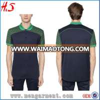 New Design Custom Wholesale Color Block Polo Shirt For Men High Quality Clothing Manufacturer